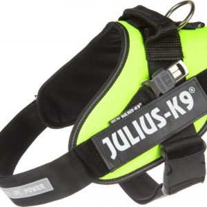 Julius K9 Blindengeleidehond tuig - Neon groen - Maat 1