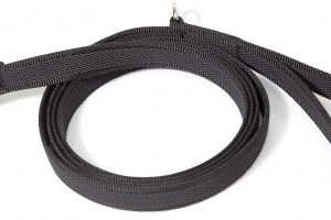 Korte lijn hond - Antislip - 20mm - Met handvat