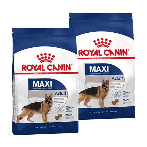 Royal Canin Maxi Adult hondenvoer 2 x 15 kg 1 Royal Canin Maxi Adult hondenvoer 2 x 15 kg