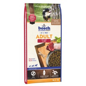 Bosch Adult met lam & rijst hondenvoer 15 kg