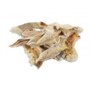 Brekz Snacks - Konijnenoren met vacht 2 x 200 g 1 Brekz Snacks - Konijnenoren met vacht 2 x 200 g
