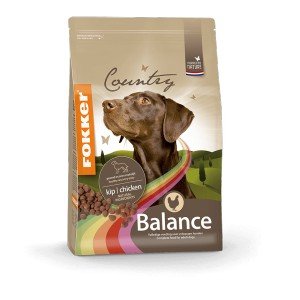 Fokker Country Balance met kip hondenvoer 2 x 13 kg 1 Fokker Country Balance met kip hondenvoer 2 x 13 kg
