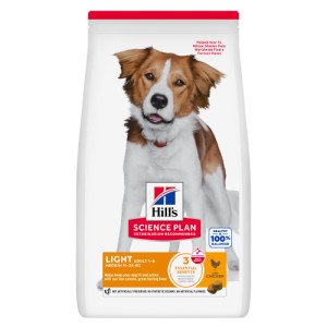Hill's Adult Light Medium met kip hondenvoer 14 kg