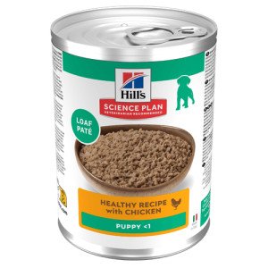 Hill's Puppy nat hondenvoer kip blik 2 trays (24 x 370 g)