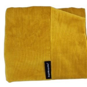 Dog's Companion® Hoes hondenbed okergeel ribcord
