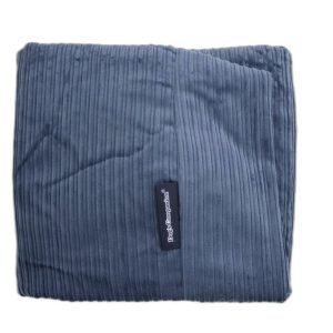 Dog's Companion® Hoes hondenbed rafblauw double ribcord