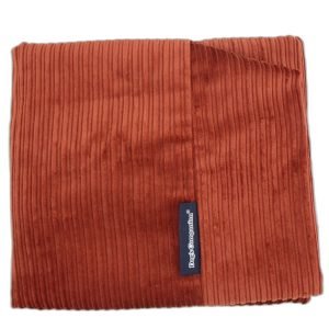 Dog's Companion® Hoes hondenbed brique double ribcord large