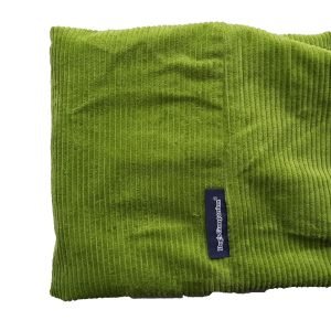 Dog's Companion® Hoes hondenbed appelgroen ribcord extra small