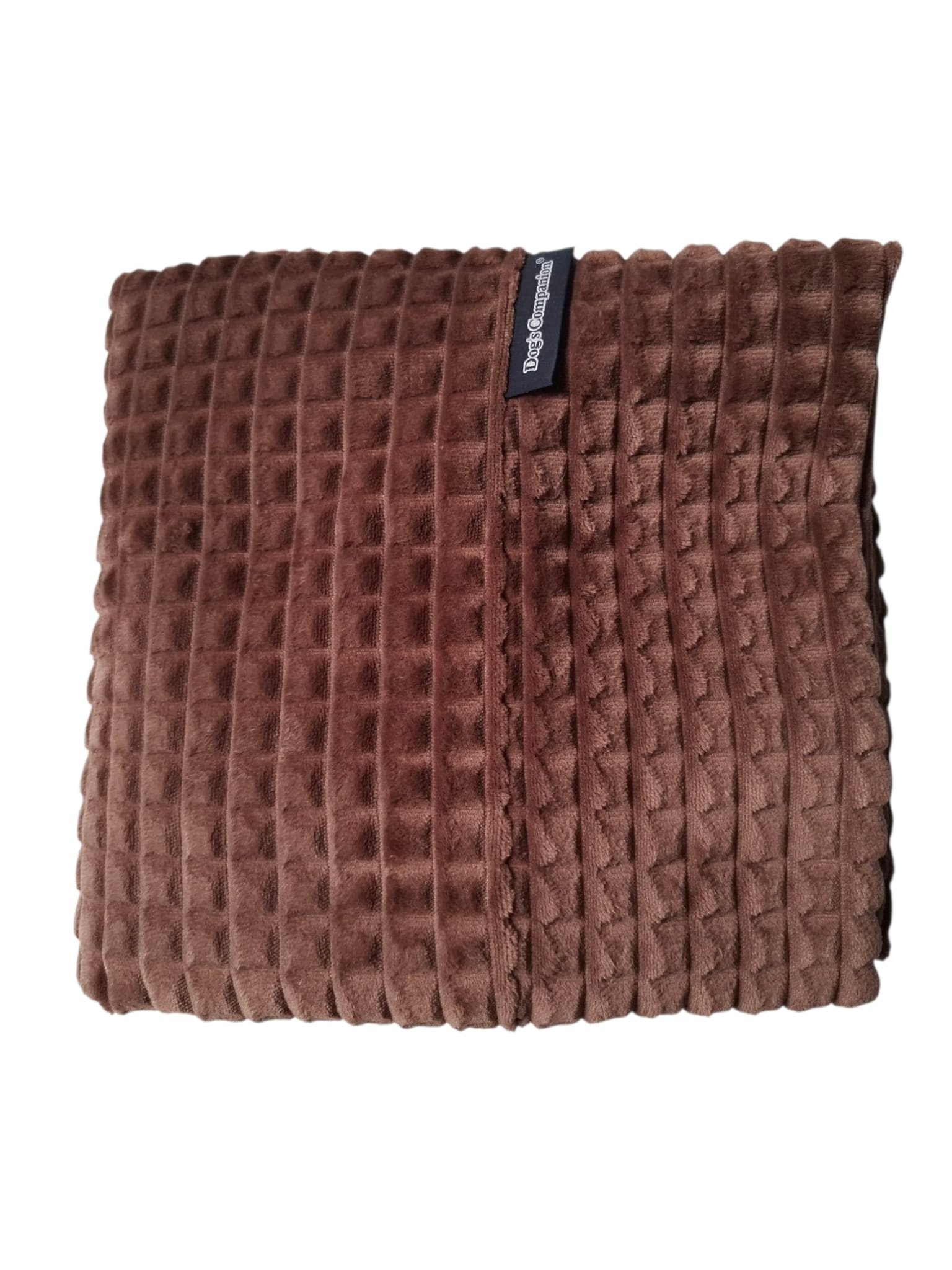 Dog's Companion® Hoes hondenbed little square soft brown small 1 Dog's Companion® Hoes hondenbed little square soft brown small