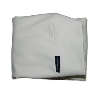 Dog's Companion® Hoes hondenbed ivory leather look small
