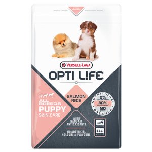 Opti Life Puppy Skin Care All Breeds hondenvoer 2 x 12,5 kg