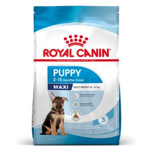 Royal Canin Maxi Puppy hondenvoer 2 x 4 kg 1 Royal Canin Maxi Puppy hondenvoer 2 x 4 kg